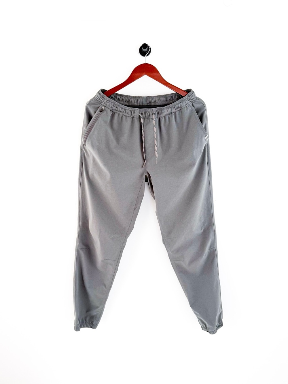 NEW Eddie Bauer Men's Gray Athletic Jogger Pants Casual Drawstring M - Picture 4 of 12